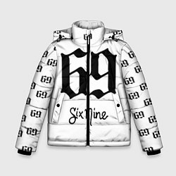 Куртка зимняя для мальчика 6ix9ine Tekashi, цвет: 3D-черный