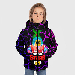 Куртка зимняя для мальчика BRAWL STARS NEW SPROUT 3, цвет: 3D-черный — фото 2