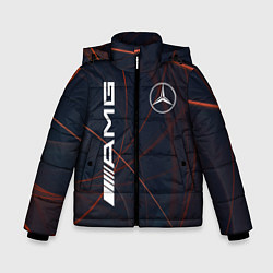 Куртка зимняя для мальчика MERCEDES-BENZ AMG, цвет: 3D-светло-серый