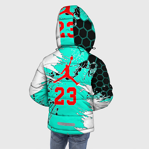 Зимняя куртка для мальчика MICHAEL JORDAN / 3D-Черный – фото 4