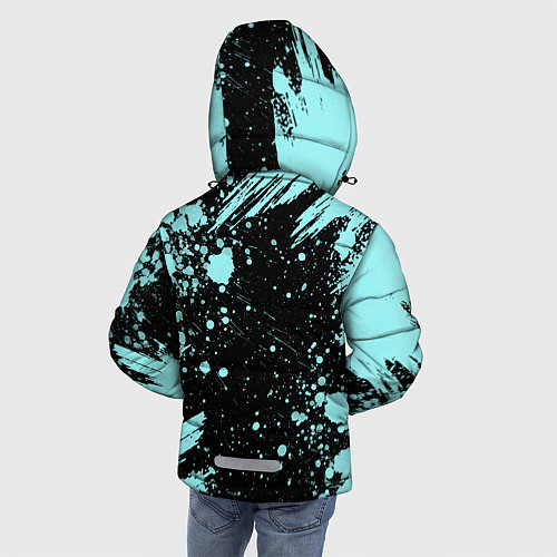 Зимняя куртка для мальчика Brawl Stars CROW / 3D-Черный – фото 4