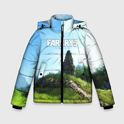 Куртка зимняя для мальчика FARCRY5, цвет: 3D-черный