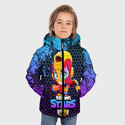 Куртка зимняя для мальчика Brawl Stars MAX, цвет: 3D-черный — фото 2