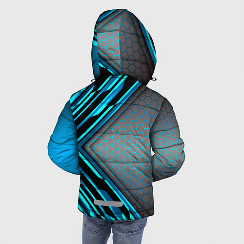 Зимняя куртка для мальчика Russia / 3D-Черный – фото 4