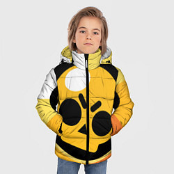 Куртка зимняя для мальчика BRAWL STARS, цвет: 3D-светло-серый — фото 2