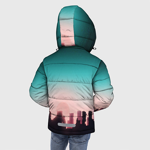 Зимняя куртка для мальчика HOTLINE MIAMI / 3D-Черный – фото 4
