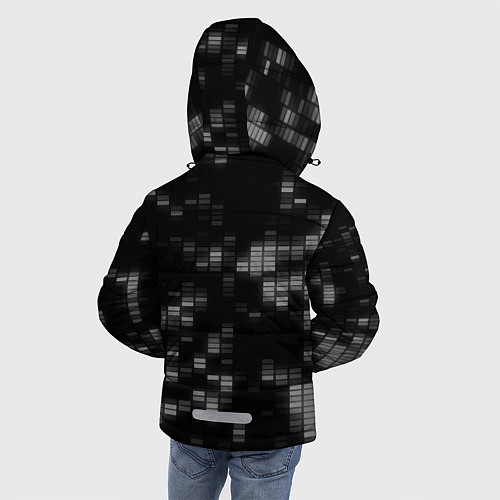 Зимняя куртка для мальчика CHEVROLET / 3D-Черный – фото 4