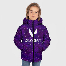 Куртка зимняя для мальчика Valorant, цвет: 3D-красный — фото 2