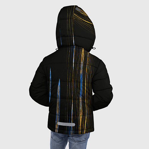 Зимняя куртка для мальчика Cells at Work Inner Cosmos / 3D-Черный – фото 4