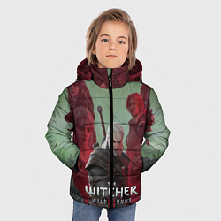 Куртка зимняя для мальчика The Witcher 5-летие, цвет: 3D-черный — фото 2