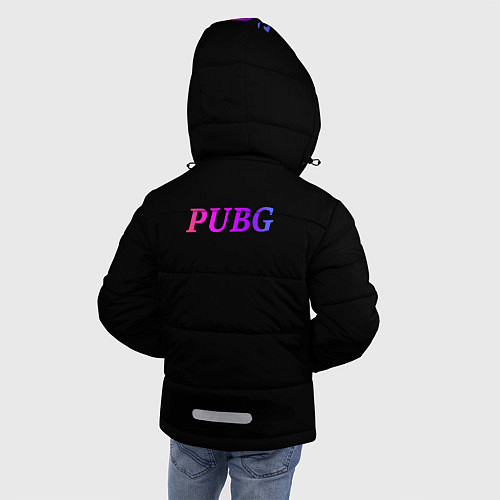 Зимняя куртка для мальчика Pubg / 3D-Черный – фото 4