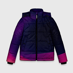 Куртка зимняя для мальчика ABSTRACT, цвет: 3D-черный