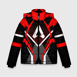 Куртка зимняя для мальчика APEX, цвет: 3D-черный