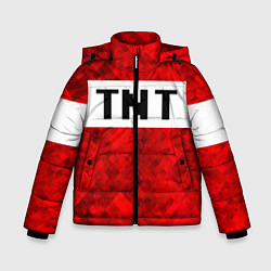 Куртка зимняя для мальчика Minecraft, цвет: 3D-красный