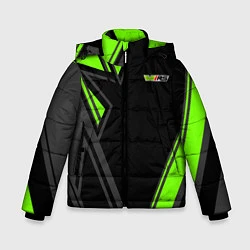 Куртка зимняя для мальчика Skoda RS Z, цвет: 3D-светло-серый