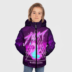 Куртка зимняя для мальчика PROMARE, цвет: 3D-черный — фото 2
