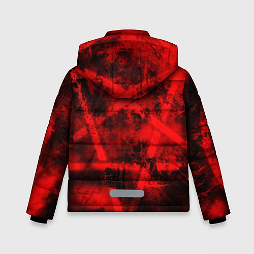 Зимняя куртка для мальчика Doom Eternal / 3D-Светло-серый – фото 2
