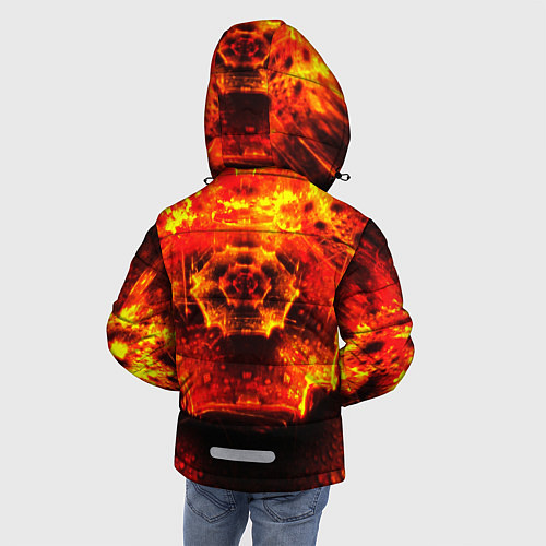 Зимняя куртка для мальчика Doom Eternal / 3D-Черный – фото 4