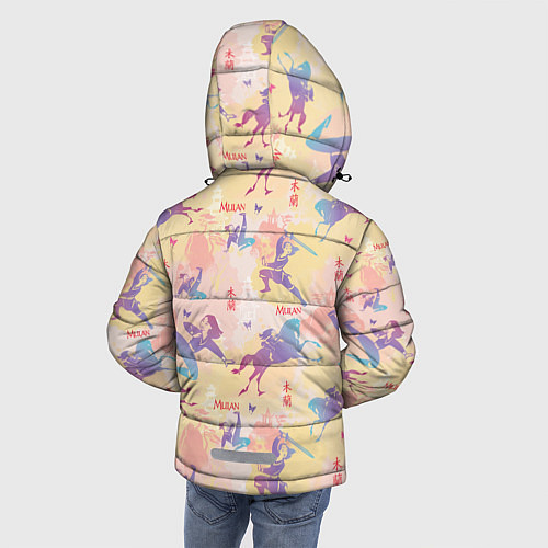 Зимняя куртка для мальчика Fa Ping Pattern / 3D-Черный – фото 4