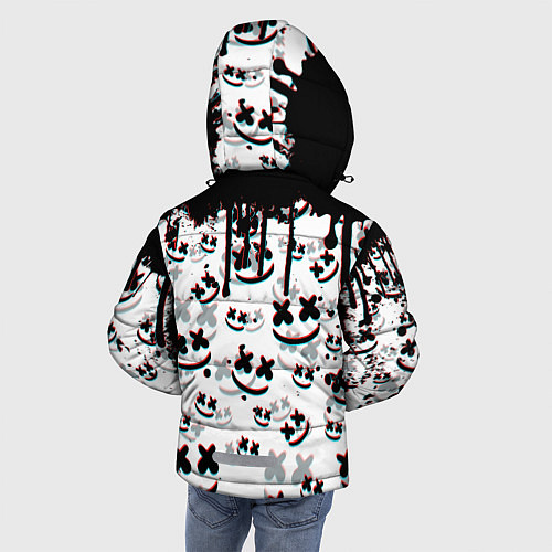 Зимняя куртка для мальчика MARSHMELLO GLITCH / 3D-Черный – фото 4