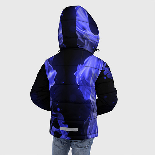 Зимняя куртка для мальчика BMW FIRE / 3D-Черный – фото 4
