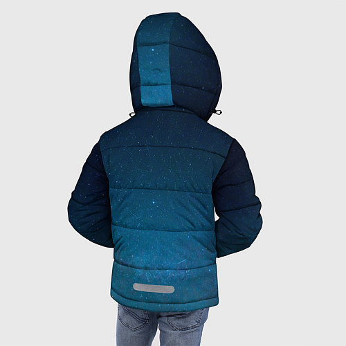 Зимняя куртка для мальчика BlueSpace / 3D-Черный – фото 4