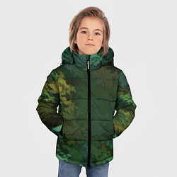 Куртка зимняя для мальчика Армейский Камуфляж Ранний, цвет: 3D-светло-серый — фото 2