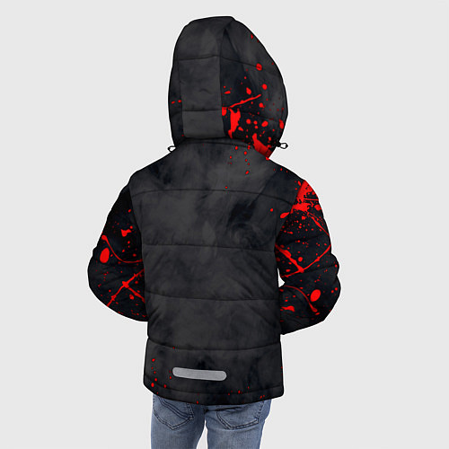 Зимняя куртка для мальчика Helltaker Logo Z / 3D-Черный – фото 4