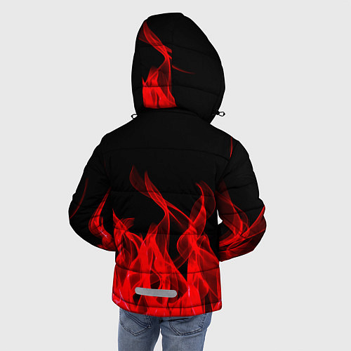 Зимняя куртка для мальчика ROBLOX: PIGGI / 3D-Черный – фото 4