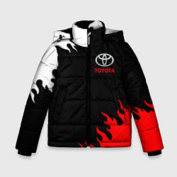 Куртка зимняя для мальчика TOYOTA, цвет: 3D-красный