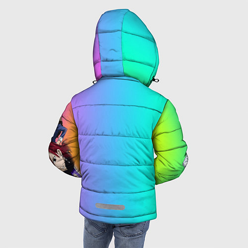 Зимняя куртка для мальчика FAIRY TAIL ХВОСТ ФЕИ / 3D-Черный – фото 4