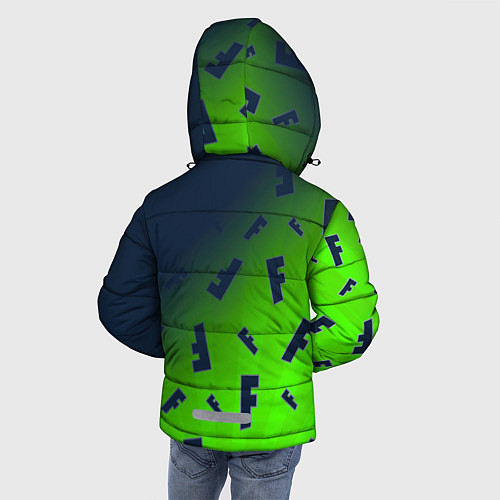 Зимняя куртка для мальчика FORTNITE ФОРТНАЙТ / 3D-Черный – фото 4