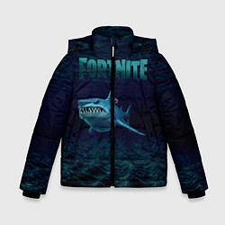 Куртка зимняя для мальчика Loot Shark Fortnite, цвет: 3D-черный