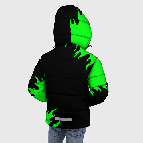 Зимняя куртка для мальчика BILLIE EILISH БИЛЛИ АЙЛИШ / 3D-Черный – фото 4
