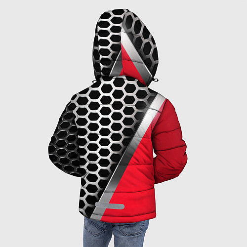Зимняя куртка для мальчика MERCEDES-BENZ / 3D-Черный – фото 4