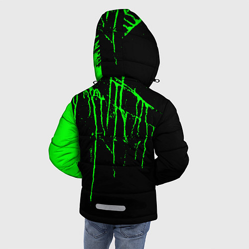 Зимняя куртка для мальчика Влад / 3D-Черный – фото 4