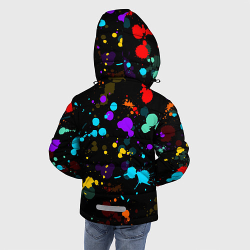 Зимняя куртка для мальчика BRAWL STARS NANI НАНИ / 3D-Черный – фото 4