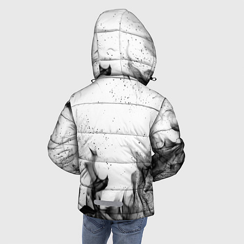 Зимняя куртка для мальчика FAIRY TAIL ХВОСТ ФЕИ / 3D-Черный – фото 4