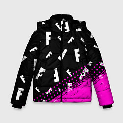 Куртка зимняя для мальчика FORTNITE ФОРТНАЙТ, цвет: 3D-светло-серый