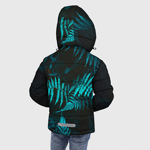 Зимняя куртка для мальчика ПАПОРОТНИК / 3D-Черный – фото 4