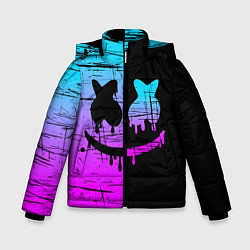 Куртка зимняя для мальчика FORTNITE MARSHMELLO, цвет: 3D-черный