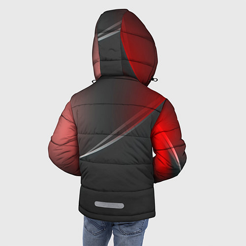 Зимняя куртка для мальчика AUDI / 3D-Черный – фото 4