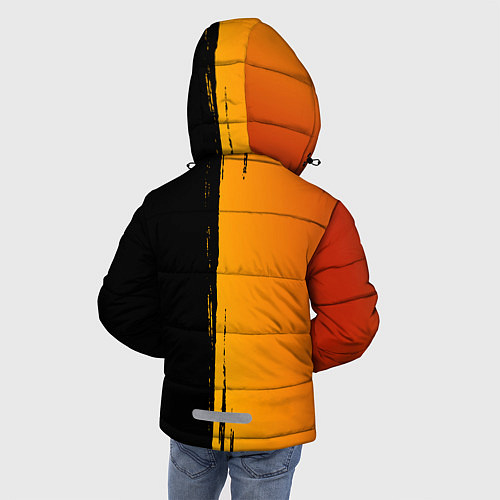 Зимняя куртка для мальчика Apex Legends / 3D-Черный – фото 4