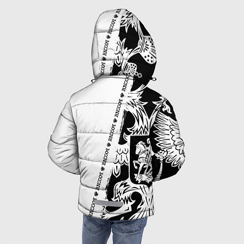 Зимняя куртка для мальчика Степан / 3D-Черный – фото 4