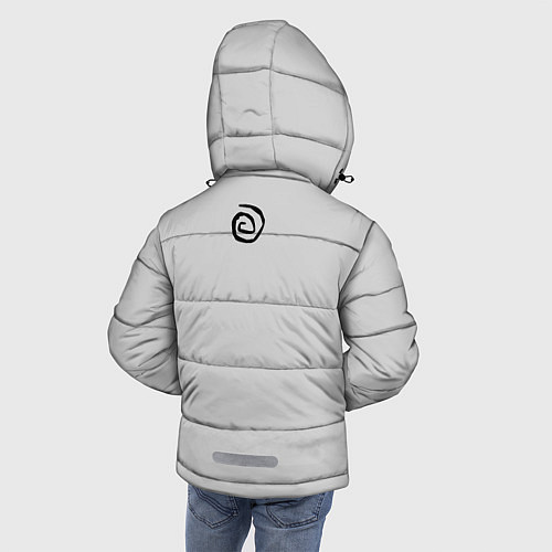 Зимняя куртка для мальчика Настоящий детектив / 3D-Черный – фото 4