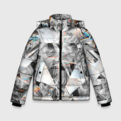 Зимняя куртка для мальчика Зеркальный калейдоскоп