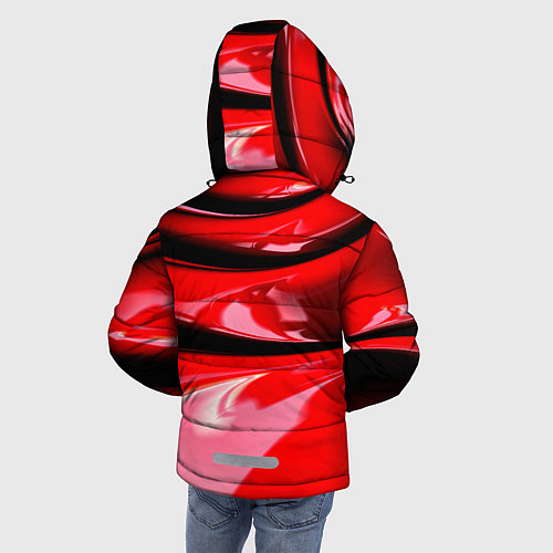 Зимняя куртка для мальчика MERCEDES / 3D-Черный – фото 4