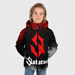 Куртка зимняя для мальчика Sabaton, цвет: 3D-черный — фото 2