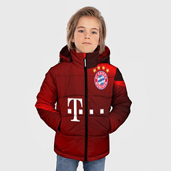 Куртка зимняя для мальчика BAYERN MUNCHEN, цвет: 3D-светло-серый — фото 2