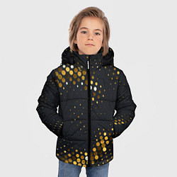 Куртка зимняя для мальчика Black gold, цвет: 3D-светло-серый — фото 2